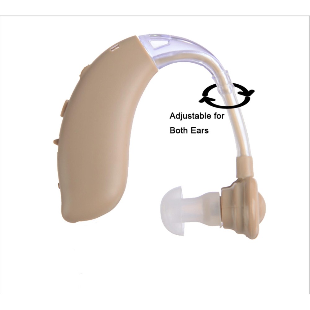 Rechargeable Hearing Aids 4-Mode Noise Cancellation with Charging Dock