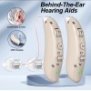 RIC Hearing Aids for Seniors – Superior Sound, BTE Fit,Quick Charging