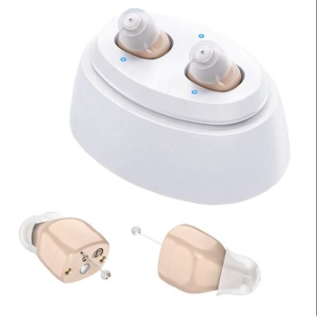 In Ear Fit Recharge Mini Hearing Aids 16 Channel Digital Amplification