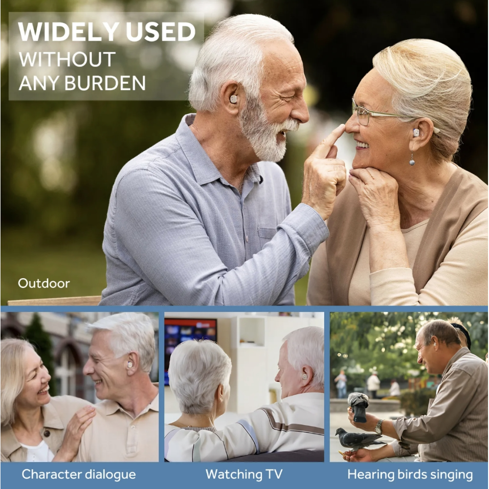 Mini Completely-in-Canal (CIC) Hearing Aids Nearly Invisible & Comfortable Mini Completely-in-Canal (CIC) Hearing Aids Nearly Invisible & Comfortable