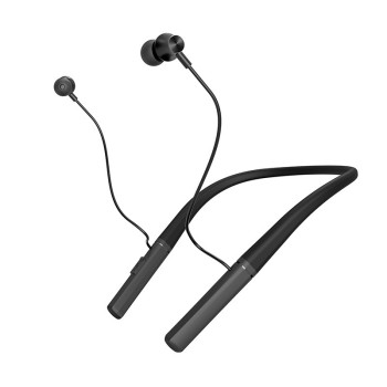 Neck-Mounted Hearing Aids with Type-C Recharge, Physical Controls, and 16-Channel Noise Reduction