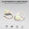 Wireless Earbuds, 2026 New Bluetooth 5.4 Sports Headphones, 50+Hrs Playtime HiFi Stereo Earbuds, 4 ENC Noise Cancelling Mics, IP7 Waterproof Earphones with Earhook for Gym Workouts, USB-C Fast Charge Wireless Earbuds, 2026 New Bluetooth 5.4 Sports Headphones, 50+Hrs Playtime HiFi Stereo Earbuds, 4 ENC Noise Cancelling Mics, IP7 Waterproof Earphones with Earhook for Gym Workouts, USB-C Fast Charge