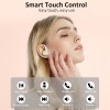 Wireless Earbuds, 2026 New Bluetooth 5.4 Sports Headphones, 50+Hrs Playtime HiFi Stereo Earbuds, 4 ENC Noise Cancelling Mics, IP7 Waterproof Earphones with Earhook for Gym Workouts, USB-C Fast Charge Wireless Earbuds, 2026 New Bluetooth 5.4 Sports Headphones, 50+Hrs Playtime HiFi Stereo Earbuds, 4 ENC Noise Cancelling Mics, IP7 Waterproof Earphones with Earhook for Gym Workouts, USB-C Fast Charge