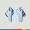 Skullcandy EcoBuds Sustainable Wireless Earbuds, Bluetooth Headphones, Up to 8 Hours Battery, Noise Isolating Fit, Battery-Free Charging Case, Microphone for iPhone Android - Glacier