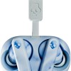 Skullcandy EcoBuds Sustainable Wireless Earbuds, Bluetooth Headphones, Up to 8 Hours Battery, Noise Isolating Fit, Battery-Free Charging Case, Microphone for iPhone Android - Glacier