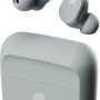 Skullcandy Mod Wireless Earbuds, Bluetooth Headphones, Up to 32 Hours Battery, Noise Isolating Fit, Sweat and Water Resistant, Microphone for iPhone Android - Light Grey/Blue