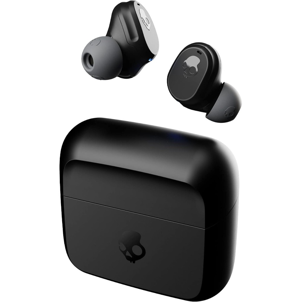 Skullcandy Mod Wireless Earbuds, Bluetooth Headphones, Up to 32 Hours Battery, Noise Isolating Fit, Sweat and Water Resistant, Microphone for iPhone Android - Light Grey/Blue Skullcandy Mod Wireless Earbuds, Bluetooth Headphones, Up to 32 Hours Battery, Noise Isolating Fit, Sweat and Water Resistant, Microphone for iPhone Android - Light Grey/Blue
