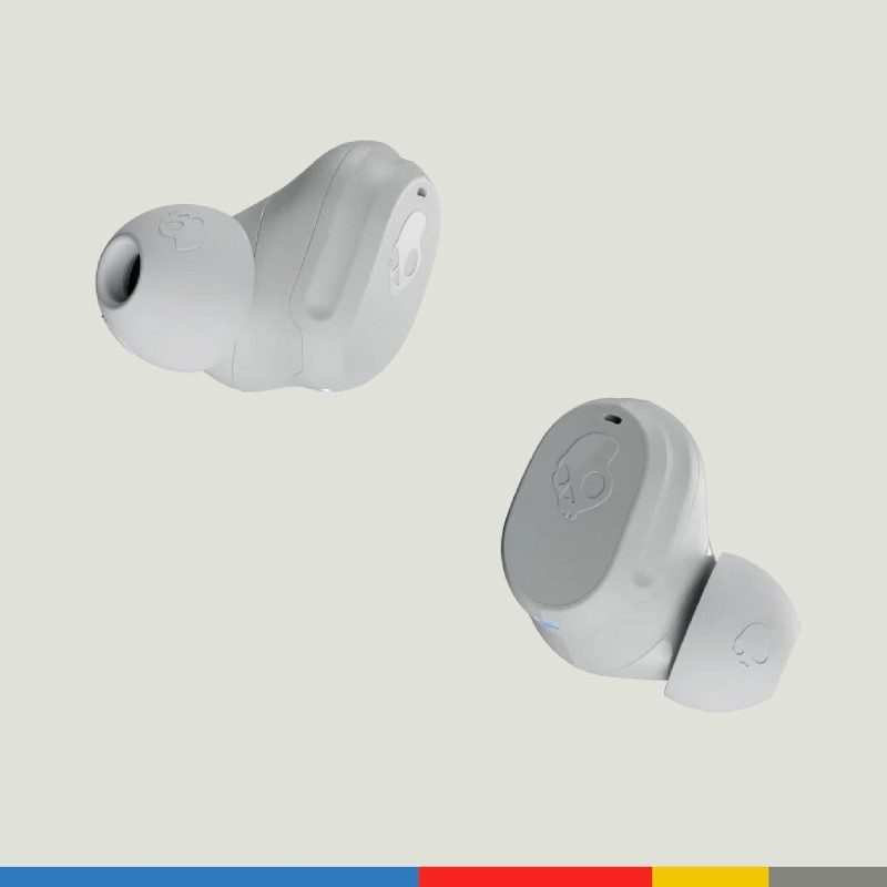 Skullcandy Mod Wireless Earbuds, Bluetooth Headphones, Up to 32 Hours Battery, Noise Isolating Fit, Sweat and Water Resistant, Microphone for iPhone Android - Light Grey/Blue Skullcandy Mod Wireless Earbuds, Bluetooth Headphones, Up to 32 Hours Battery, Noise Isolating Fit, Sweat and Water Resistant, Microphone for iPhone Android - Light Grey/Blue