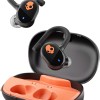 Skullcandy Push Play Active Wireless Earbuds, Bluetooth Headphones, Noise Isolating Fit, 34 Hrs Battery, Secure-Fit Over-Ear Hanger, Sweat Water Resistant, Microphone for iPhone Android - Black/Orange Skullcandy Push Play Active Wireless Earbuds, Bluetooth Headphones, Noise Isolating Fit, 34 Hrs Battery, Secure-Fit Over-Ear Hanger, Sweat Water Resistant, Microphone for iPhone Android - Black/Orange