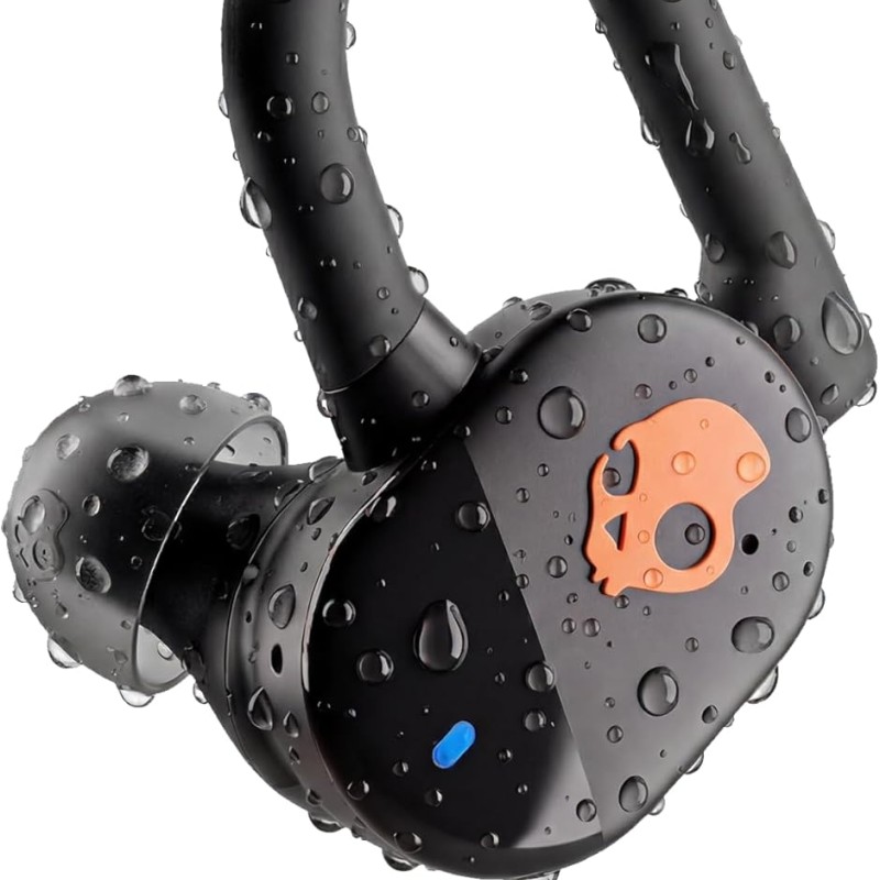 Skullcandy Push Play Active Wireless Earbuds, Bluetooth Headphones, Noise Isolating Fit, 34 Hrs Battery, Secure-Fit Over-Ear Hanger, Sweat Water Resistant, Microphone for iPhone Android - Black/Orange Skullcandy Push Play Active Wireless Earbuds, Bluetooth Headphones, Noise Isolating Fit, 34 Hrs Battery, Secure-Fit Over-Ear Hanger, Sweat Water Resistant, Microphone for iPhone Android - Black/Orange