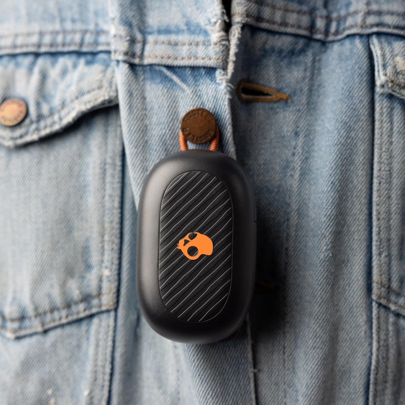 Skullcandy Push Play Active Wireless Earbuds, Bluetooth Headphones, Noise Isolating Fit, 34 Hrs Battery, Secure-Fit Over-Ear Hanger, Sweat Water Resistant, Microphone for iPhone Android - Black/Orange Skullcandy Push Play Active Wireless Earbuds, Bluetooth Headphones, Noise Isolating Fit, 34 Hrs Battery, Secure-Fit Over-Ear Hanger, Sweat Water Resistant, Microphone for iPhone Android - Black/Orange