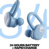 Skullcandy Push Play Active Wireless Earbuds, Bluetooth Headphones, Noise Isolating Fit, 34 Hrs Battery, Secure-Fit Over-Ear Hanger, Sweat Water Resistant, Microphone for iPhone Android - Black/Orange Skullcandy Push Play Active Wireless Earbuds, Bluetooth Headphones, Noise Isolating Fit, 34 Hrs Battery, Secure-Fit Over-Ear Hanger, Sweat Water Resistant, Microphone for iPhone Android - Black/Orange