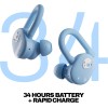 Skullcandy Push Play Active Wireless Earbuds, Bluetooth Headphones, Noise Isolating Fit, 34 Hrs Battery, Secure-Fit Over-Ear Hanger, Sweat Water Resistant, Microphone for iPhone Android - Black/Orange Skullcandy Push Play Active Wireless Earbuds, Bluetooth Headphones, Noise Isolating Fit, 34 Hrs Battery, Secure-Fit Over-Ear Hanger, Sweat Water Resistant, Microphone for iPhone Android - Black/Orange