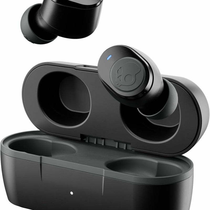 Skullcandy Jib True 2 Wireless Earbuds, Bluetooth Headphones, Up to 33 Hours Battery with Charging Case, Noise Isolating Fit, Sweat and Water Resistant, Microphone for iPhone Android - True Black Skullcandy Jib True 2 Wireless Earbuds, Bluetooth Headphones, Up to 33 Hours Battery with Charging Case, Noise Isolating Fit, Sweat and Water Resistant, Microphone for iPhone Android - True Black