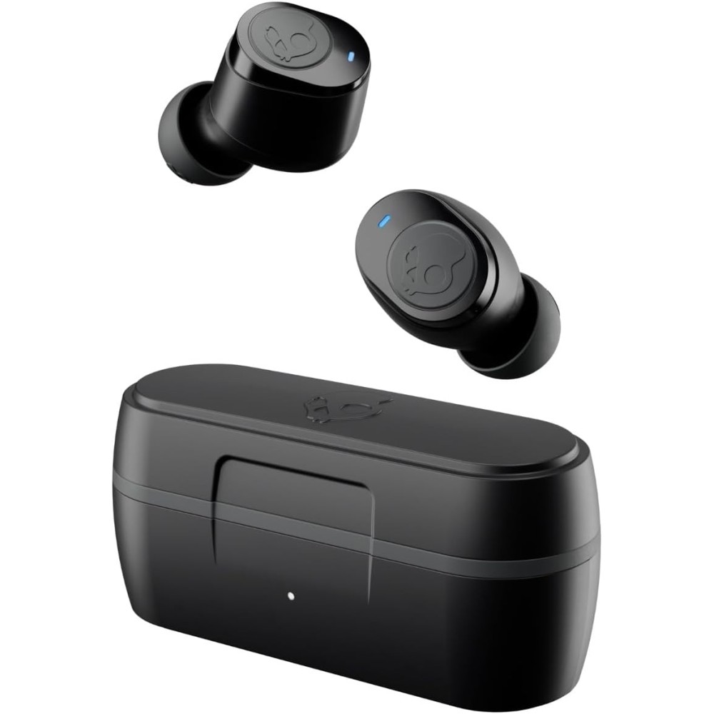 Skullcandy Jib True 2 Wireless Earbuds, Bluetooth Headphones, Up to 33 Hours Battery with Charging Case, Noise Isolating Fit, Sweat and Water Resistant, Microphone for iPhone Android - True Black