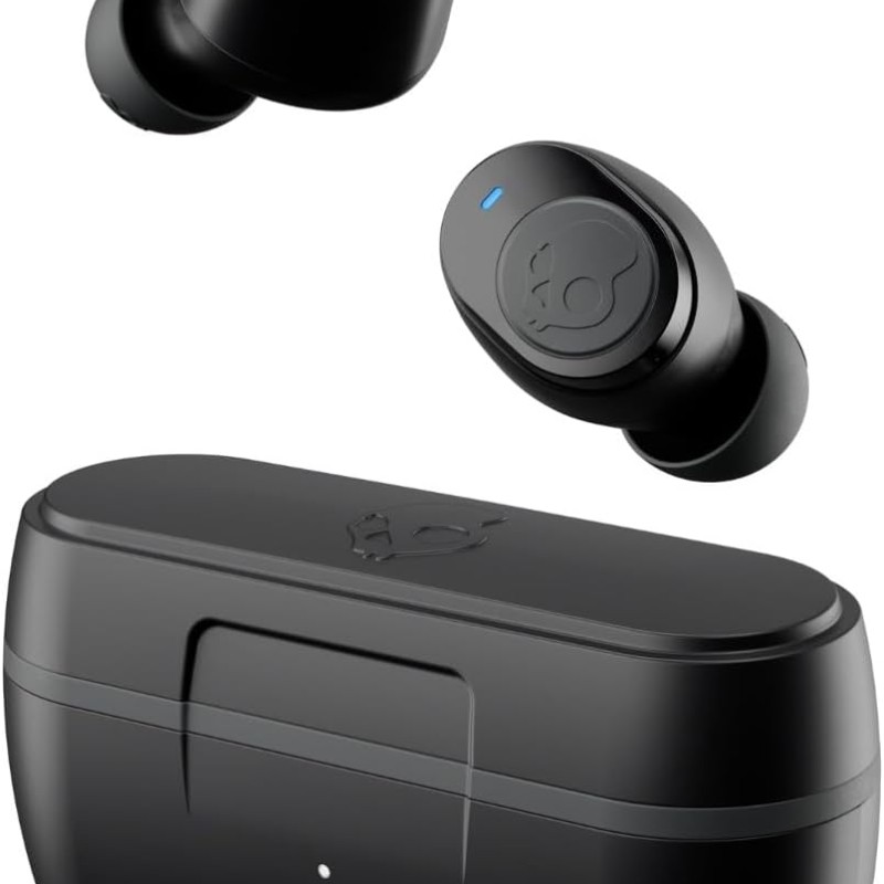 Skullcandy Jib True 2 Wireless Earbuds, Bluetooth Headphones, Up to 33 Hours Battery with Charging Case, Noise Isolating Fit, Sweat and Water Resistant, Microphone for iPhone Android - True Black Skullcandy Jib True 2 Wireless Earbuds, Bluetooth Headphones, Up to 33 Hours Battery with Charging Case, Noise Isolating Fit, Sweat and Water Resistant, Microphone for iPhone Android - True Black