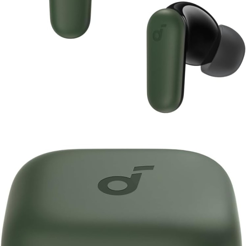 Soundcore P30i by Anker Noise Cancelling Earbuds, Strong and Smart Noise Cancelling, Powerful Bass, 45H Playtime, 2-in-1 Case and Phone Stand, IP54, Wireless Earbuds, Bluetooth 5.4 (Green) Soundcore P30i by Anker Noise Cancelling Earbuds, Strong and Smart Noise Cancelling, Powerful Bass, 45H Playtime, 2-in-1 Case and Phone Stand, IP54, Wireless Earbuds, Bluetooth 5.4 (Green)