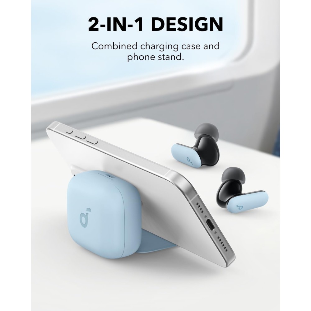 Soundcore P30i by Anker Noise Cancelling Earbuds, Strong and Smart Noise Cancelling, Powerful Bass, 45H Playtime, 2-in-1 Case and Phone Stand, IP54, Wireless Earbuds, Bluetooth 5.4 (Green) Soundcore P30i by Anker Noise Cancelling Earbuds, Strong and Smart Noise Cancelling, Powerful Bass, 45H Playtime, 2-in-1 Case and Phone Stand, IP54, Wireless Earbuds, Bluetooth 5.4 (Green)