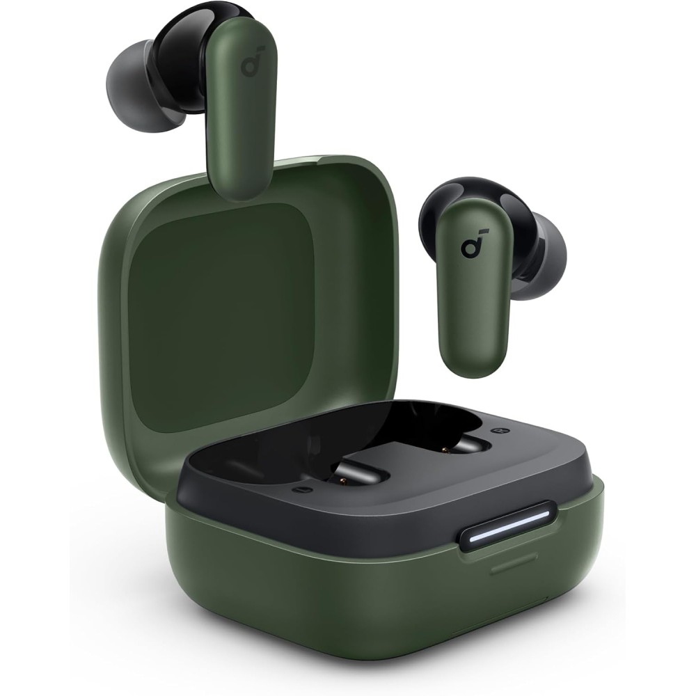 Soundcore P30i by Anker Noise Cancelling Earbuds, Strong and Smart Noise Cancelling, Powerful Bass, 45H Playtime, 2-in-1 Case and Phone Stand, IP54, Wireless Earbuds, Bluetooth 5.4 (Green) Soundcore P30i by Anker Noise Cancelling Earbuds, Strong and Smart Noise Cancelling, Powerful Bass, 45H Playtime, 2-in-1 Case and Phone Stand, IP54, Wireless Earbuds, Bluetooth 5.4 (Green)
