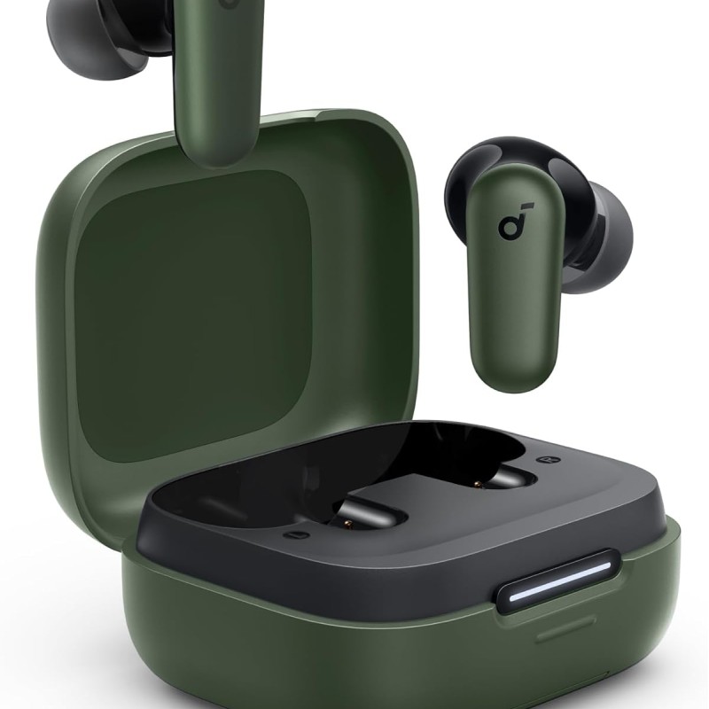 Soundcore P30i by Anker Noise Cancelling Earbuds, Strong and Smart Noise Cancelling, Powerful Bass, 45H Playtime, 2-in-1 Case and Phone Stand, IP54, Wireless Earbuds, Bluetooth 5.4 (Green) Soundcore P30i by Anker Noise Cancelling Earbuds, Strong and Smart Noise Cancelling, Powerful Bass, 45H Playtime, 2-in-1 Case and Phone Stand, IP54, Wireless Earbuds, Bluetooth 5.4 (Green)