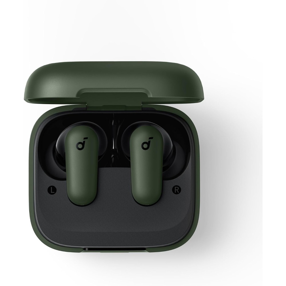 Soundcore P30i by Anker Noise Cancelling Earbuds, Strong and Smart Noise Cancelling, Powerful Bass, 45H Playtime, 2-in-1 Case and Phone Stand, IP54, Wireless Earbuds, Bluetooth 5.4 (Green) Soundcore P30i by Anker Noise Cancelling Earbuds, Strong and Smart Noise Cancelling, Powerful Bass, 45H Playtime, 2-in-1 Case and Phone Stand, IP54, Wireless Earbuds, Bluetooth 5.4 (Green)
