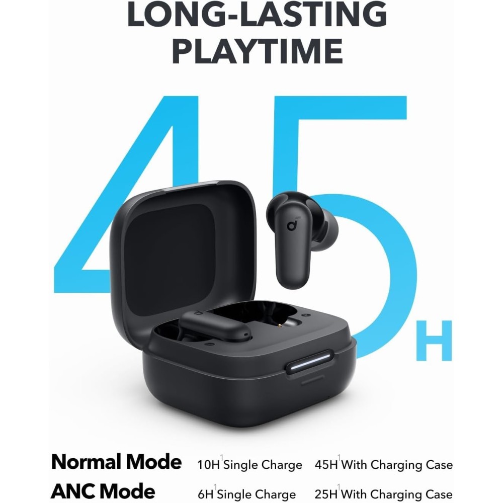 Soundcore P30i by Anker Noise Cancelling Earbuds, Strong and Smart Noise Cancelling, Powerful Bass, 45H Playtime, 2-in-1 Case and Phone Stand, IP54, Wireless Earbuds, Bluetooth 5.4 (Green) Soundcore P30i by Anker Noise Cancelling Earbuds, Strong and Smart Noise Cancelling, Powerful Bass, 45H Playtime, 2-in-1 Case and Phone Stand, IP54, Wireless Earbuds, Bluetooth 5.4 (Green)
