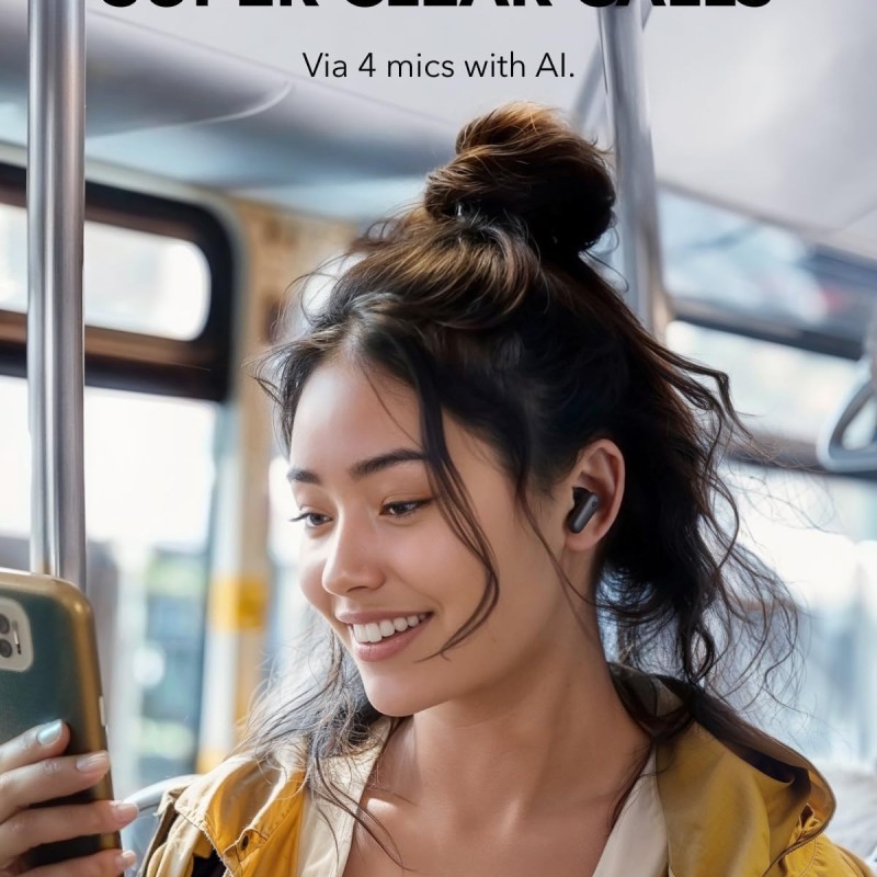 Soundcore P30i by Anker Noise Cancelling Earbuds, Strong and Smart Noise Cancelling, Powerful Bass, 45H Playtime, 2-in-1 Case and Phone Stand, IP54, Wireless Earbuds, Bluetooth 5.4 (Green) Soundcore P30i by Anker Noise Cancelling Earbuds, Strong and Smart Noise Cancelling, Powerful Bass, 45H Playtime, 2-in-1 Case and Phone Stand, IP54, Wireless Earbuds, Bluetooth 5.4 (Green)