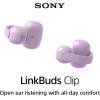Sony LinkBuds Clip Open-Ear Truly Wireless Earbuds, Comfortable & Secure Fit, Lightweight Clip-On Design, Touch Controls, Ambient Sound Awareness, Water Resistant, Up to 37 Hrs of Playback, Black Sony LinkBuds Clip Open-Ear Truly Wireless Earbuds, Comfortable & Secure Fit, Lightweight Clip-On Design, Touch Controls, Ambient Sound Awareness, Water Resistant, Up to 37 Hrs of Playback, Black
