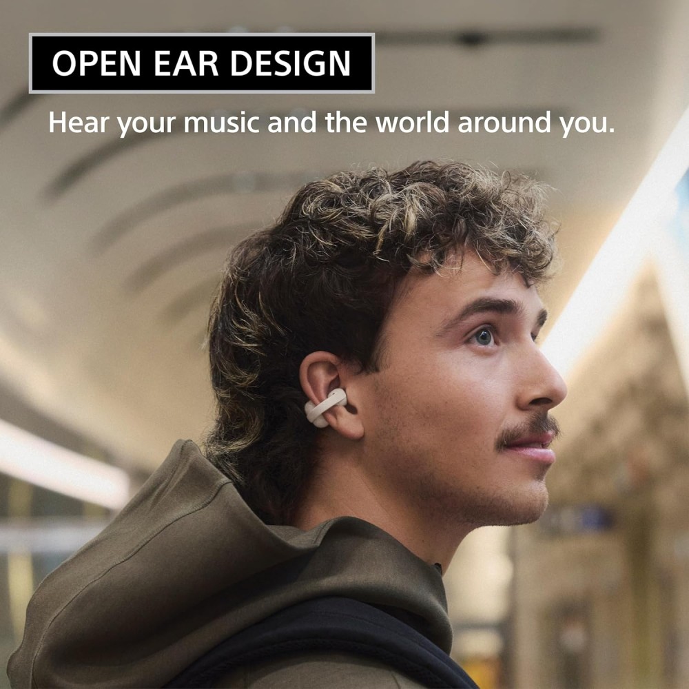 Sony LinkBuds Clip Open-Ear Truly Wireless Earbuds, Comfortable & Secure Fit, Lightweight Clip-On Design, Touch Controls, Ambient Sound Awareness, Water Resistant, Up to 37 Hrs of Playback, Black Sony LinkBuds Clip Open-Ear Truly Wireless Earbuds, Comfortable & Secure Fit, Lightweight Clip-On Design, Touch Controls, Ambient Sound Awareness, Water Resistant, Up to 37 Hrs of Playback, Black