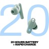 Skullcandy Smokin’ Buds Wireless Earbuds, Bluetooth Headphones, Noise Isolating Fit, Up to 20 Hours Battery, IPX4 Sweat and Water Resistant, Microphone for iPhone Android - True Black Skullcandy Smokin’ Buds Wireless Earbuds, Bluetooth Headphones, Noise Isolating Fit, Up to 20 Hours Battery, IPX4 Sweat and Water Resistant, Microphone for iPhone Android - True Black
