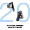 Skullcandy Smokin’ Buds Wireless Earbuds, Bluetooth Headphones, Noise Isolating Fit, Up to 20 Hours Battery, IPX4 Sweat and Water Resistant, Microphone for iPhone Android - True Black Skullcandy Smokin’ Buds Wireless Earbuds, Bluetooth Headphones, Noise Isolating Fit, Up to 20 Hours Battery, IPX4 Sweat and Water Resistant, Microphone for iPhone Android - True Black