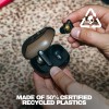 Skullcandy Smokin’ Buds Wireless Earbuds, Bluetooth Headphones, Noise Isolating Fit, Up to 20 Hours Battery, IPX4 Sweat and Water Resistant, Microphone for iPhone Android - True Black Skullcandy Smokin’ Buds Wireless Earbuds, Bluetooth Headphones, Noise Isolating Fit, Up to 20 Hours Battery, IPX4 Sweat and Water Resistant, Microphone for iPhone Android - True Black