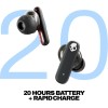 Skullcandy Smokin’ Buds Wireless Earbuds, Bluetooth Headphones, Noise Isolating Fit, Up to 20 Hours Battery, IPX4 Sweat and Water Resistant, Microphone for iPhone Android - True Black Skullcandy Smokin’ Buds Wireless Earbuds, Bluetooth Headphones, Noise Isolating Fit, Up to 20 Hours Battery, IPX4 Sweat and Water Resistant, Microphone for iPhone Android - True Black