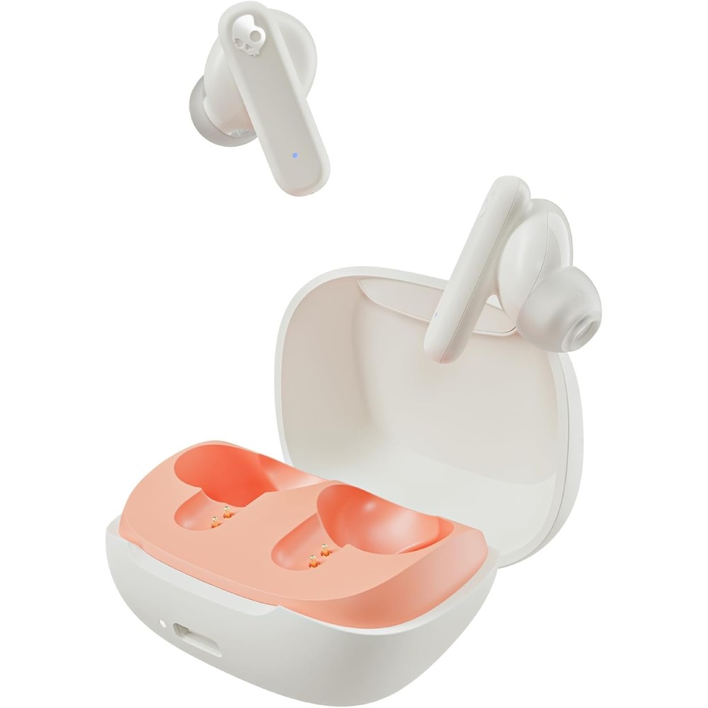 Skullcandy Smokin’ Buds Wireless Earbuds, Bluetooth Headphones, Noise Isolating Fit, Up to 20 Hours Battery, IPX4 Sweat and Water Resistant, Microphone for iPhone Android - True Black Skullcandy Smokin’ Buds Wireless Earbuds, Bluetooth Headphones, Noise Isolating Fit, Up to 20 Hours Battery, IPX4 Sweat and Water Resistant, Microphone for iPhone Android - True Black