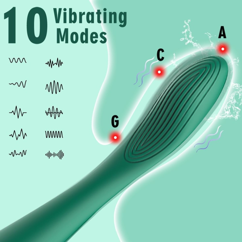 Adult Sex Toys for Women,Clitoral G Spot Vibrator with 10 Powerful Vibrating Modes,Clitoral Nipple Stimulator Finger Bullet Vibrators Waterproof Strapless on Dildo Anal Toys for Couple (Green) Adult Sex Toys for Women,Clitoral G Spot Vibrator with 10 Powerful Vibrating Modes,Clitoral Nipple Stimulator Finger Bullet Vibrators Waterproof Strapless on Dildo Anal Toys for Couple (Green)