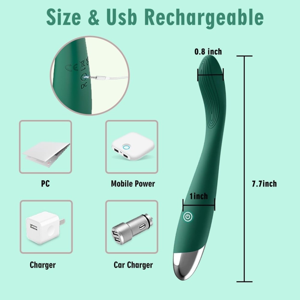 Adult Sex Toys for Women,Clitoral G Spot Vibrator with 10 Powerful Vibrating Modes,Clitoral Nipple Stimulator Finger Bullet Vibrators Waterproof Strapless on Dildo Anal Toys for Couple (Green) Adult Sex Toys for Women,Clitoral G Spot Vibrator with 10 Powerful Vibrating Modes,Clitoral Nipple Stimulator Finger Bullet Vibrators Waterproof Strapless on Dildo Anal Toys for Couple (Green)