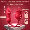 Vibrator Dildo Sex Toys for Women - MOOLIGIRL Rose Sex Toy with Thrusting G Spot Vibrators & 10 Sucking Modes for Clitoral Nipple Stimulation Anal Dildos Adult Sex Toys Games for Couples Sex Machine Vibrator Dildo Sex Toys for Women - MOOLIGIRL Rose Sex Toy with Thrusting G Spot Vibrators & 10 Sucking Modes for Clitoral Nipple Stimulation Anal Dildos Adult Sex Toys Games for Couples Sex Machine