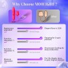 Vibrator Dildo Sex Toys for Women - MOOLIGIRL Rose Sex Toy with Thrusting G Spot Vibrators & 10 Sucking Modes for Clitoral Nipple Stimulation Anal Dildos Adult Sex Toys Games for Couples Sex Machine Vibrator Dildo Sex Toys for Women - MOOLIGIRL Rose Sex Toy with Thrusting G Spot Vibrators & 10 Sucking Modes for Clitoral Nipple Stimulation Anal Dildos Adult Sex Toys Games for Couples Sex Machine