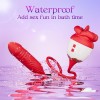 Vibrator Dildo Sex Toys for Women - MOOLIGIRL Rose Sex Toy with Thrusting G Spot Vibrators & 10 Sucking Modes for Clitoral Nipple Stimulation Anal Dildos Adult Sex Toys Games for Couples Sex Machine Vibrator Dildo Sex Toys for Women - MOOLIGIRL Rose Sex Toy with Thrusting G Spot Vibrators & 10 Sucking Modes for Clitoral Nipple Stimulation Anal Dildos Adult Sex Toys Games for Couples Sex Machine