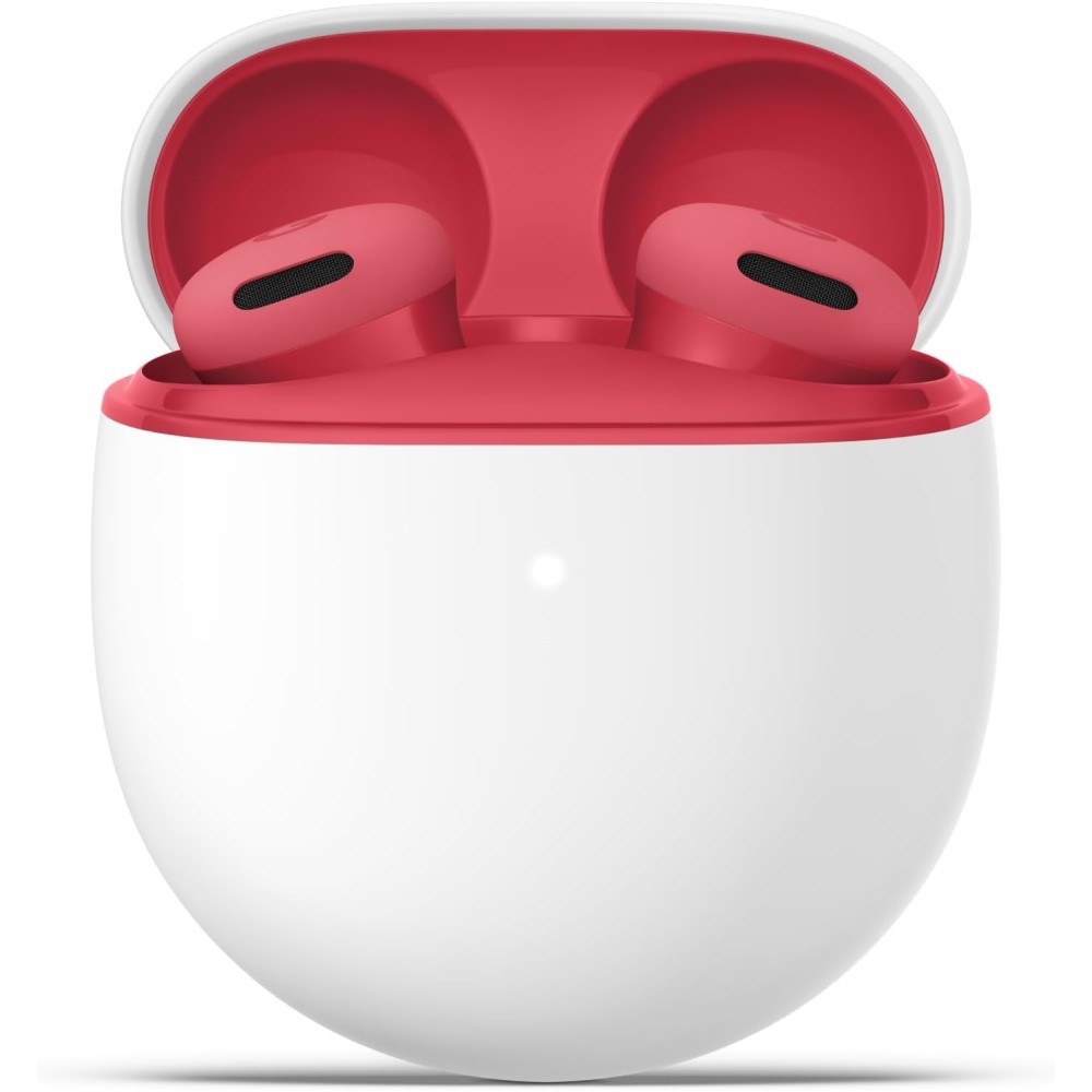 Google Pixel Buds 2a - Wireless Bluetooth Earbuds with Active Noise Cancellation and Transparency Mode - Lightweight, Comfortable Fit - 20-Hour Battery - Water Resistant - Built for Gemini - Berry Google Pixel Buds 2a - Wireless Bluetooth Earbuds with Active Noise Cancellation and Transparency Mode - Lightweight, Comfortable Fit - 20-Hour Battery - Water Resistant - Built for Gemini - Berry