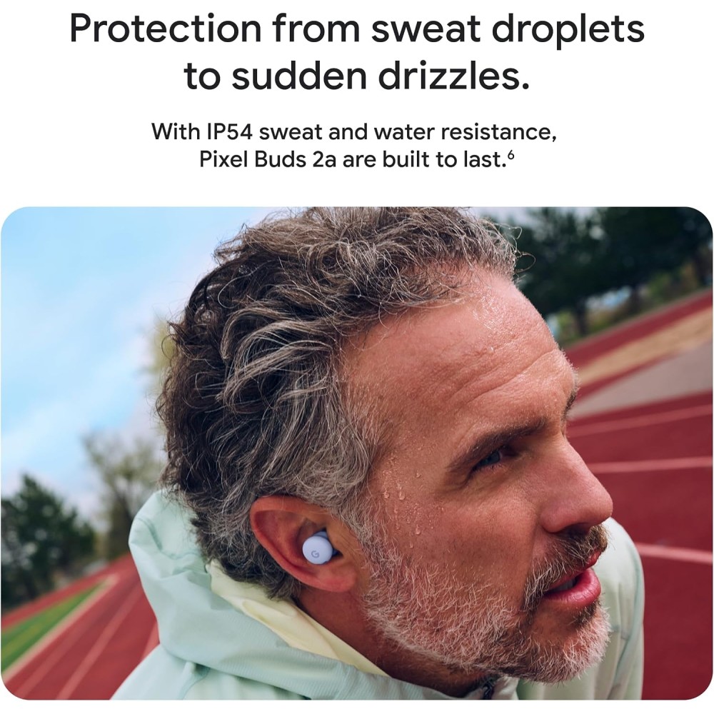 Google Pixel Buds 2a - Wireless Bluetooth Earbuds with Active Noise Cancellation and Transparency Mode - Lightweight, Comfortable Fit - 20-Hour Battery - Water Resistant - Built for Gemini - Berry Google Pixel Buds 2a - Wireless Bluetooth Earbuds with Active Noise Cancellation and Transparency Mode - Lightweight, Comfortable Fit - 20-Hour Battery - Water Resistant - Built for Gemini - Berry
