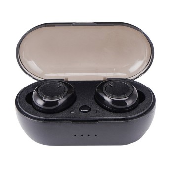 Rechargeable TWS Style Hearing Aids for Seniors with Charging Case